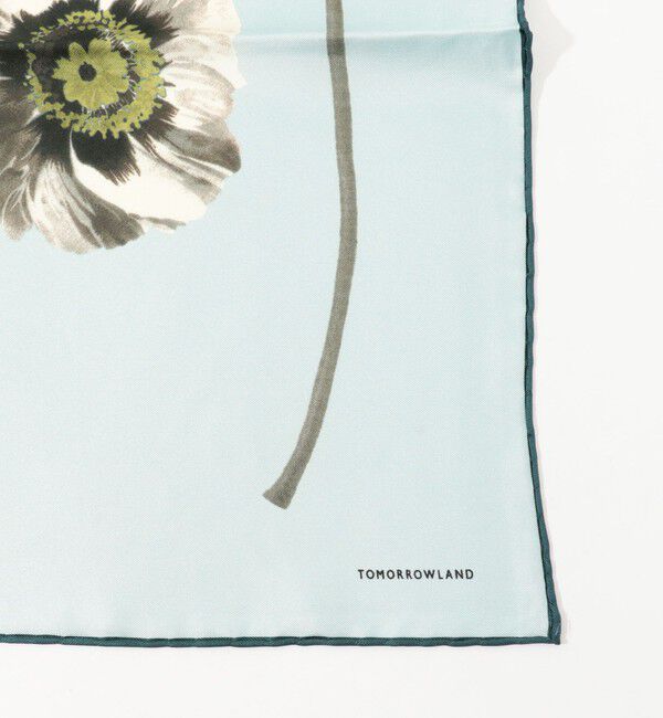 TOMORROWLAND GOODS「TOMORROWLAND フラワープリントスカーフ」|バンダナ・スカーフ|