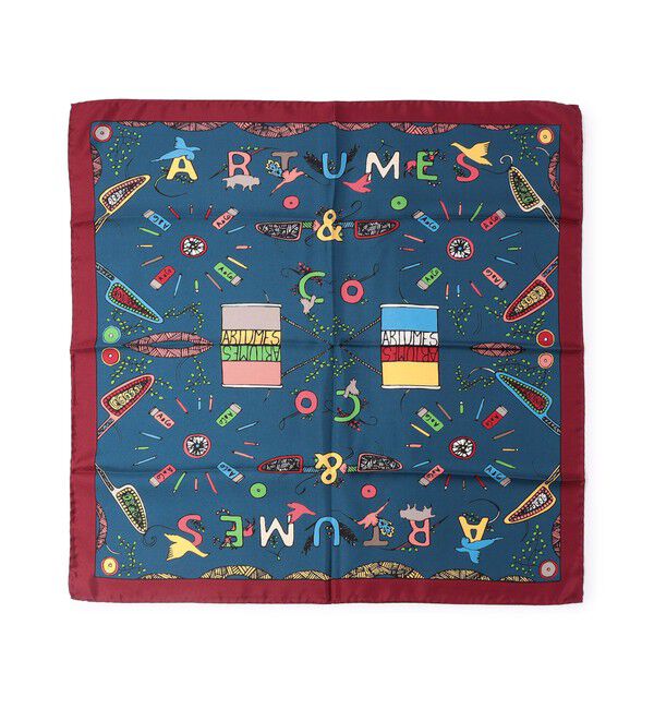 TOMORROWLAND GOODS「Artumes & Co シルク スカーフ」|バンダナ・スカーフ|