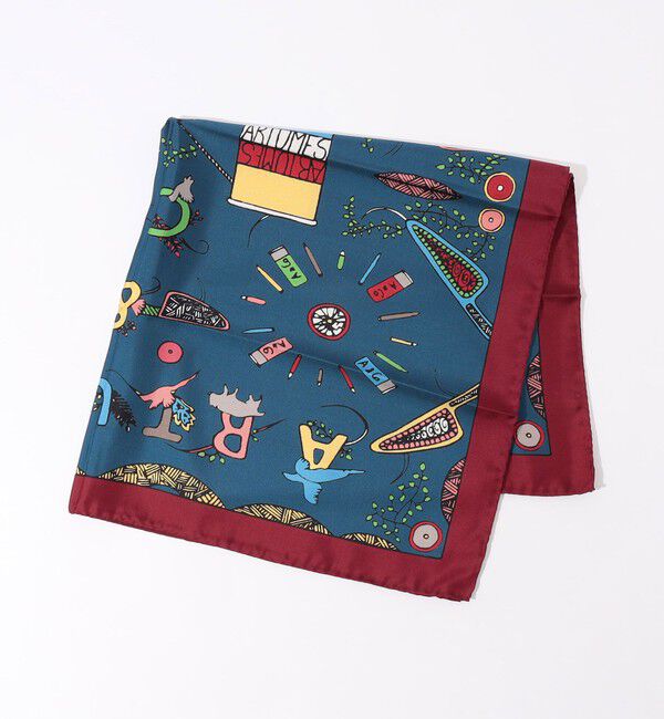 TOMORROWLAND GOODS「Artumes & Co シルク スカーフ」|バンダナ・スカーフ|