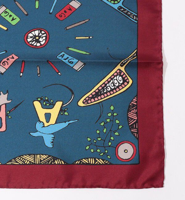 TOMORROWLAND GOODS「Artumes & Co シルク スカーフ」|バンダナ・スカーフ|