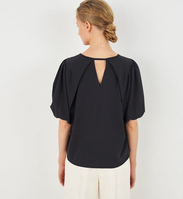 DES PRES「ソフトプレーンジャージー パフスリーブプルオーバー」|Tシャツ・カットソー|