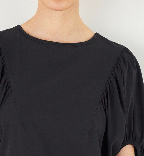 DES PRES「ソフトプレーンジャージー パフスリーブプルオーバー」|Tシャツ・カットソー|