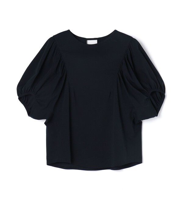 DES PRES「ソフトプレーンジャージー パフスリーブプルオーバー」|Tシャツ・カットソー|69 ネイビー