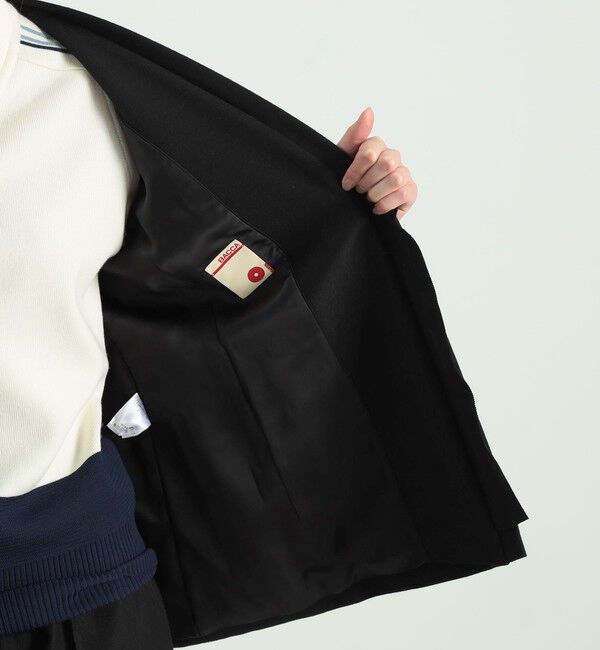 BACCA「ウールサキソニー ノーカラージャケット」|ノーカラージャケット|