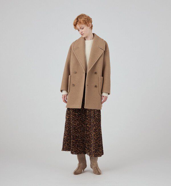 MACPHEE「ブークレーボンディング ダブルブレストコート」|その他|