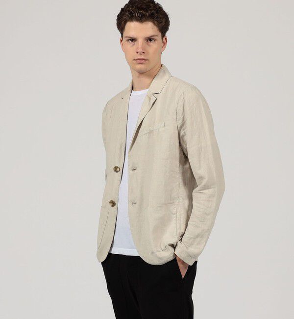 JAMES PERSE「リネン テーラードジャケット MKOH2136」|テーラードジャケット|