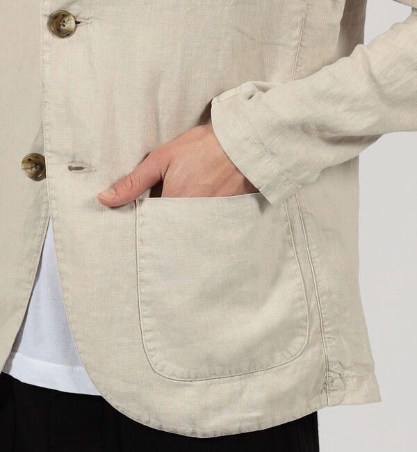 JAMES PERSE「リネン テーラードジャケット MKOH2136」|テーラードジャケット|