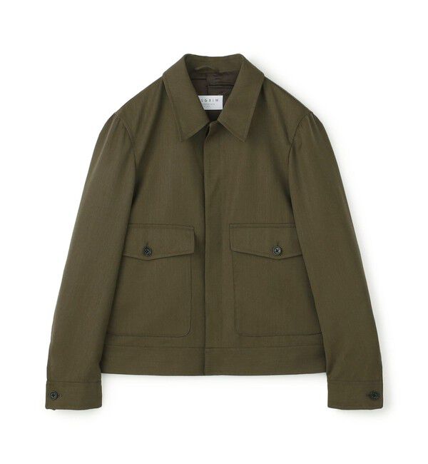 TOMORROWLAND MENS「パタゴニアウールソラーロ フライトジャケット DORMEUIL」|ブルゾン・スタジャン|57 カーキ