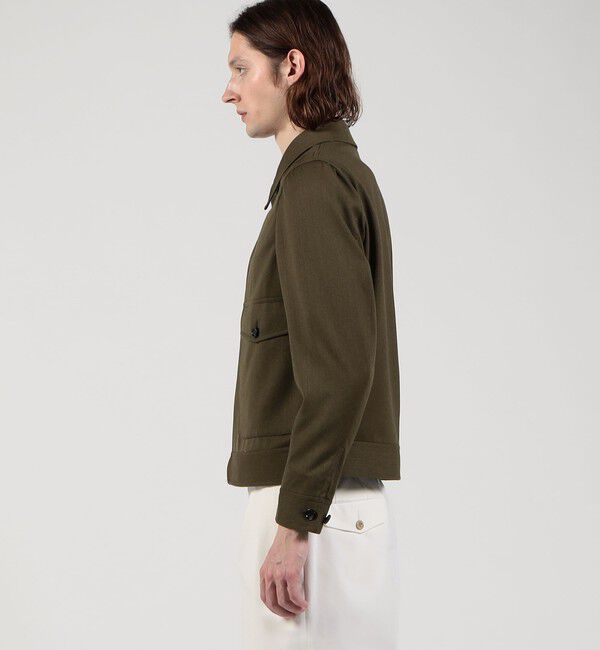 TOMORROWLAND MENS「パタゴニアウールソラーロ フライトジャケット DORMEUIL」|ブルゾン・スタジャン|