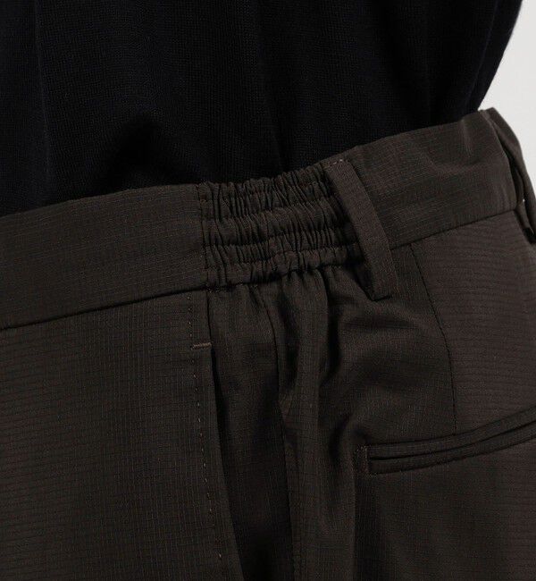 TOMORROWLAND MENS「ウールナイロン 1プリーツ イージースラックス V.B.CANONICO」|スラックス|