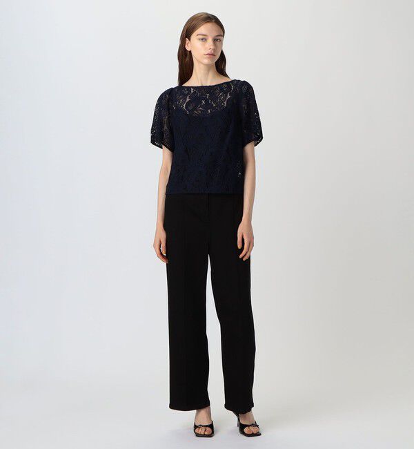 TOMORROWLAND GOODS「BAUM UND PFERDGARTEN MERA  レースシャツ」|シャツ・ブラウス|