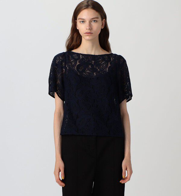 TOMORROWLAND GOODS「BAUM UND PFERDGARTEN MERA  レースシャツ」|シャツ・ブラウス|