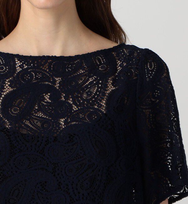 TOMORROWLAND GOODS「BAUM UND PFERDGARTEN MERA  レースシャツ」|シャツ・ブラウス|