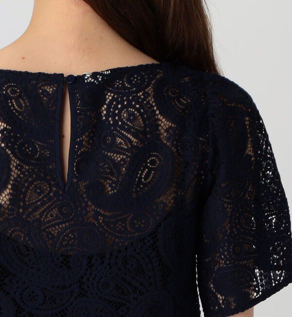 TOMORROWLAND GOODS「BAUM UND PFERDGARTEN MERA  レースシャツ」|シャツ・ブラウス|