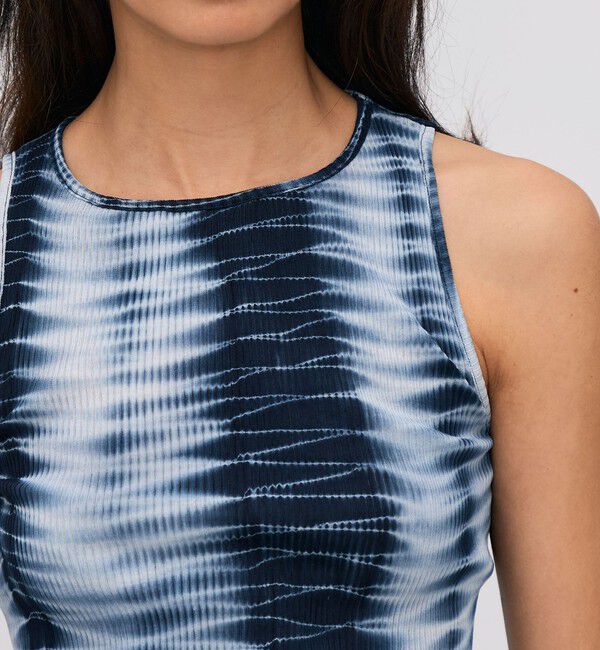 BACCA「プリーツコットン タンクトップカットソー」|タンクトップ|