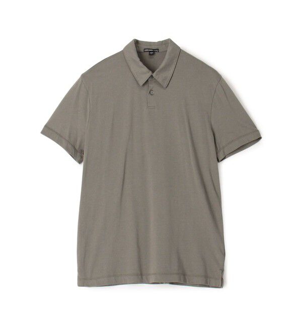 JAMES PERSE「コットンジャージー ポロシャツ MBEL3710」|ポロシャツ|58 カーキ