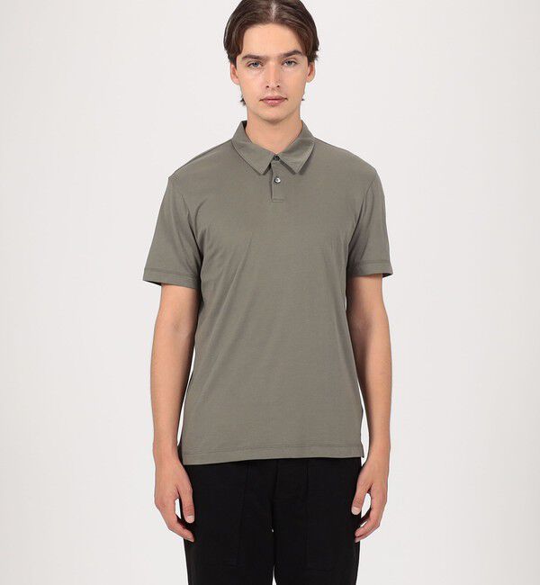 JAMES PERSE「コットンジャージー ポロシャツ MBEL3710」|ポロシャツ|