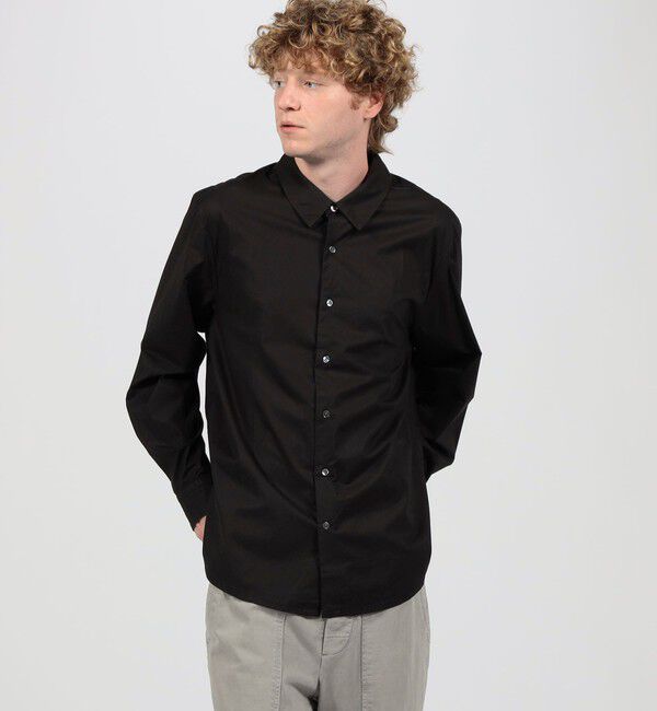 JAMES PERSE「ストレッチポプリンシャツ MCOE3777」|シャツ・ブラウス|