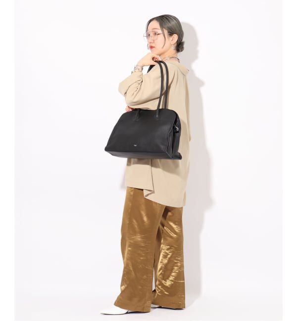  「【blancle/ ブランクレ】S.LETHER Wide boston」|ボストンバッグ|