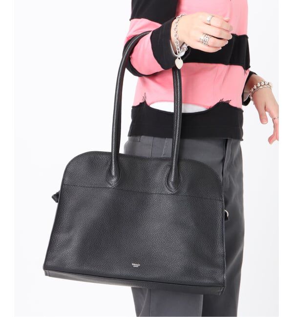  「【blancle/ ブランクレ】S.LETHER Wide boston」|ボストンバッグ|