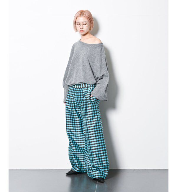  「《追加》OFF-SHOULDER STRETCH SWEATER3：ニット」|ニット・セーター|