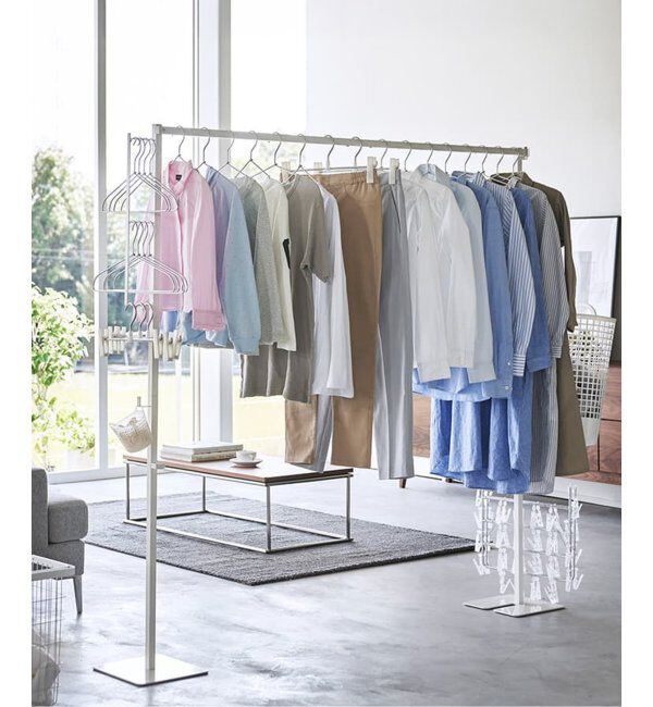 journal standard Furniture「《WEB限定予約》【tower/タワー】折り畳み室内物干し」|トイレタリー・ランドリーグッズ|