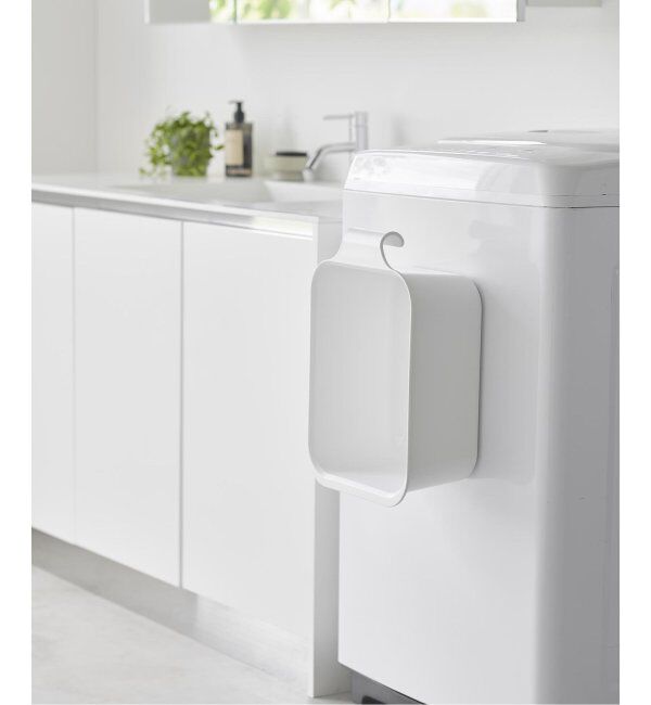 journal standard Furniture「《WEB限定》【tower/タワー】マグネット&引っ掛けバケツ 7.5L」|トイレタリー・ランドリーグッズ|ホワイト