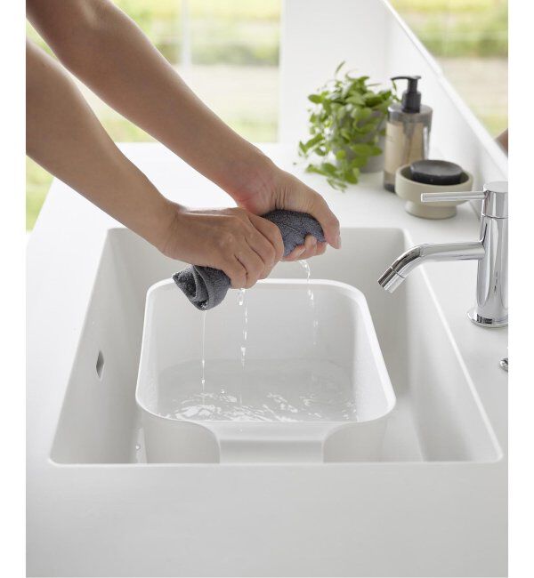 journal standard Furniture「《WEB限定》【tower/タワー】マグネット&引っ掛けバケツ 7.5L」|トイレタリー・ランドリーグッズ|