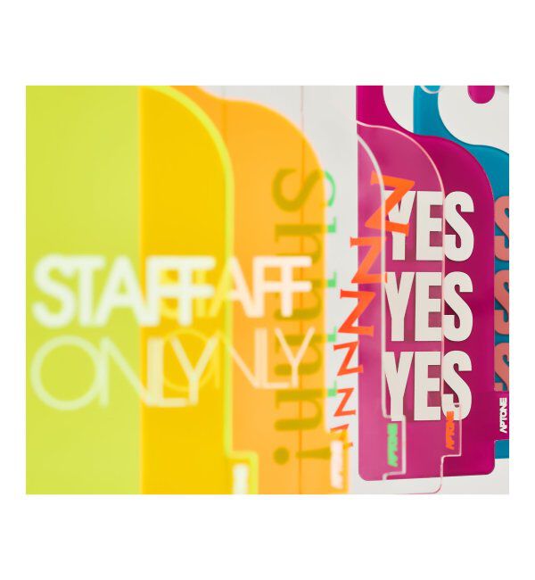 journal standard Furniture「【APTONE/アプトン】R-LIM　ドアサイン」|ステーショナリー|