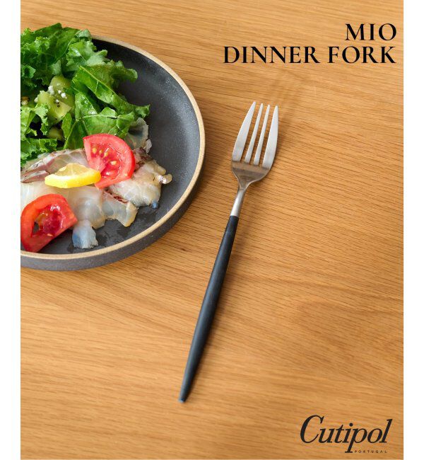 journal standard Furniture「【Cutipol/クチポール】MIO DINNER FORK BK*SV ディナーフォーク」|食器・キッチングッズ|ブラック