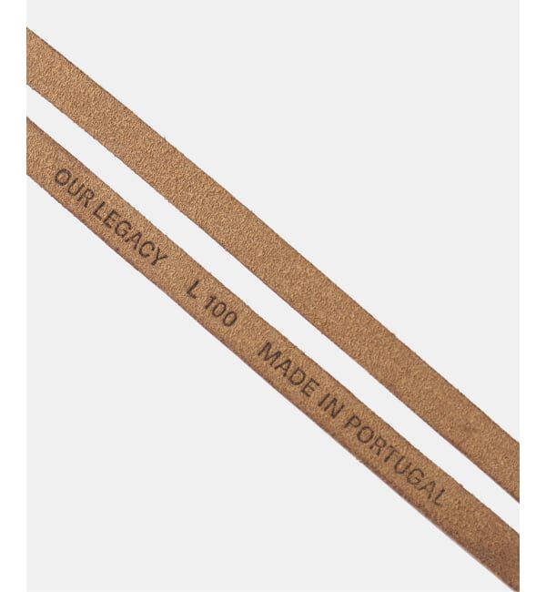 EYETHINK「OUR LEGACY TWIN TONGUE BELT 100」|メガネ|