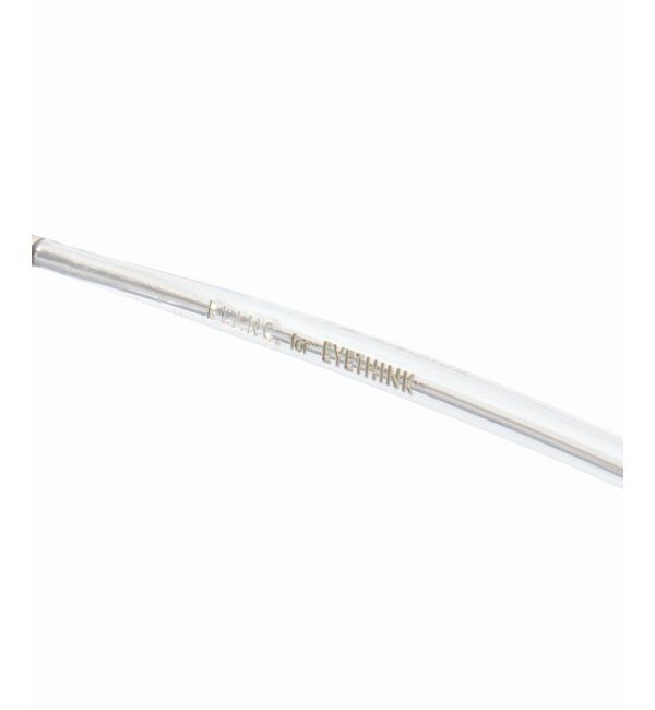 EYETHINK「BLANC.. 別注 B0021 SILVER- CLEAR ex Optical」|メガネ|