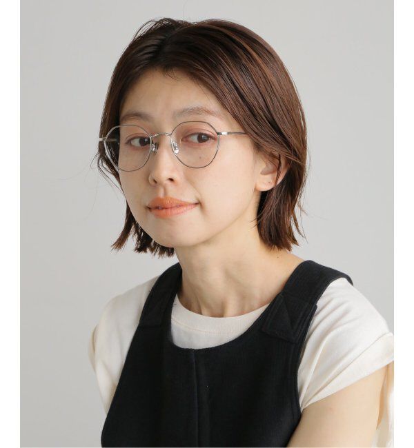 EYETHINK「BLANC.. 別注 B0021 SILVER- CLEAR ex Optical」|メガネ|