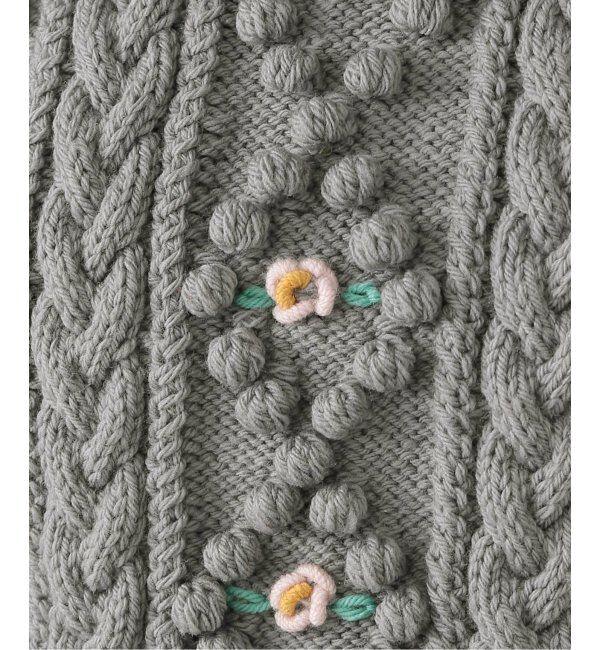 IENA LA BOUCLE「MICHAELA BUERGER/ミカエラ・バーガー LOLA collar ニット」|ベスト・ジレ|