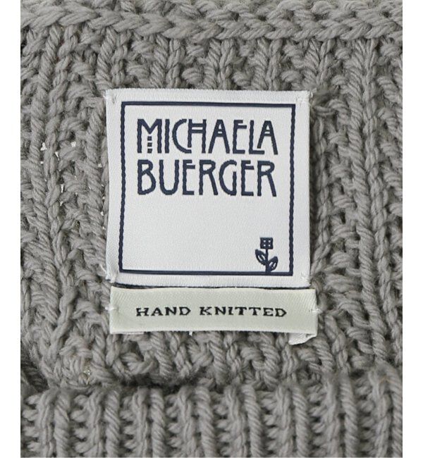 IENA LA BOUCLE「MICHAELA BUERGER/ミカエラ・バーガー LOLA collar ニット」|ベスト・ジレ|