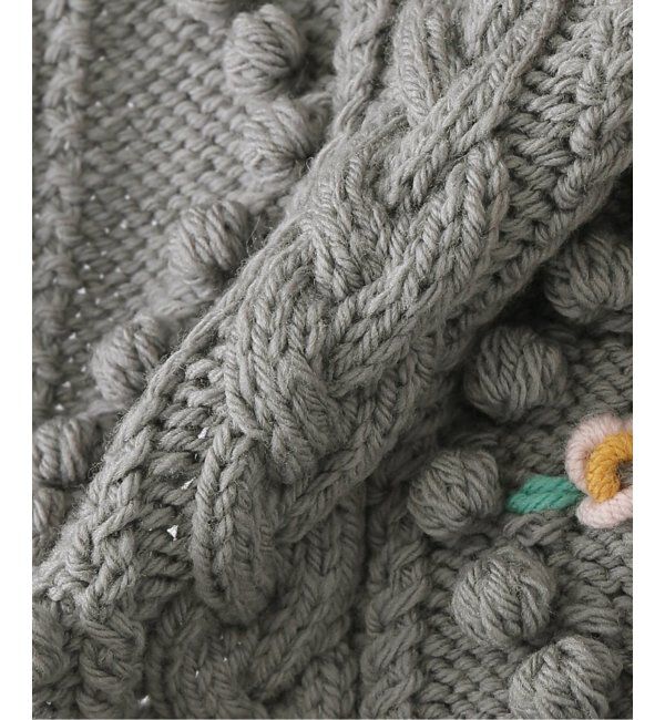 IENA LA BOUCLE「MICHAELA BUERGER/ミカエラ・バーガー LOLA collar ニット」|ベスト・ジレ|