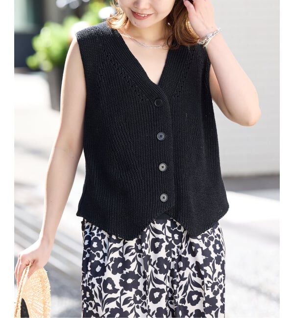 SLOBE IENA「《追加》ニットジレ」|ニット・セーター|