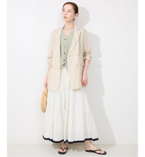 SLOBE IENA「《追加》ニットジレ」|ニット・セーター|