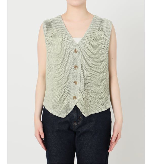 SLOBE IENA「《追加》ニットジレ」|ニット・セーター|