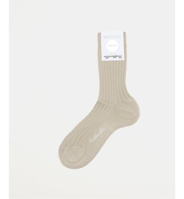 IENA LA BOUCLE「PANTHERELLA/パンセレラ ソックス W5392」|ソックス|ベージュ