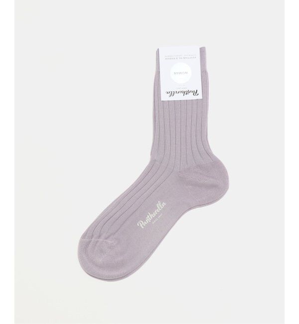 IENA LA BOUCLE「PANTHERELLA/パンセレラ ソックス W5392」|ソックス|パープル