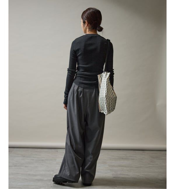 VERMEIL par iena「《追加》manipuri マニプリ Bag 別注Verロゴxデイジーバンダナ」|トートバッグ|