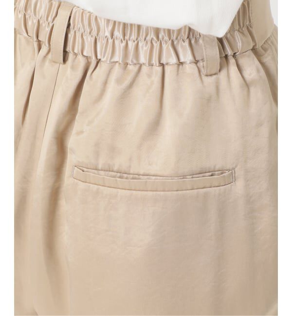 SLOBE IENA「サテンカーゴパンツ」|カーゴ|