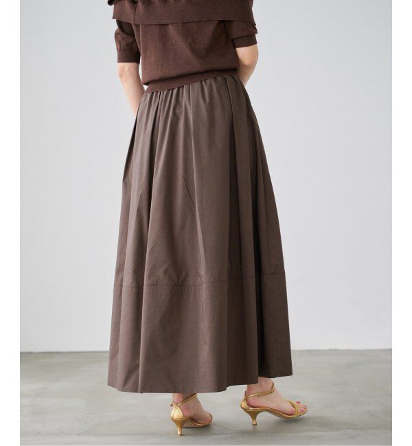 IENA「タフタトリミングスカート」|スカート|