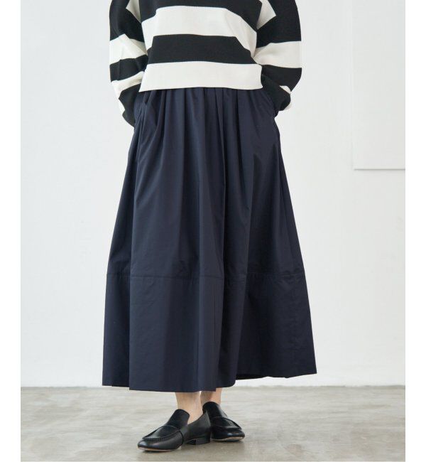 IENA「タフタトリミングスカート」|スカート|
