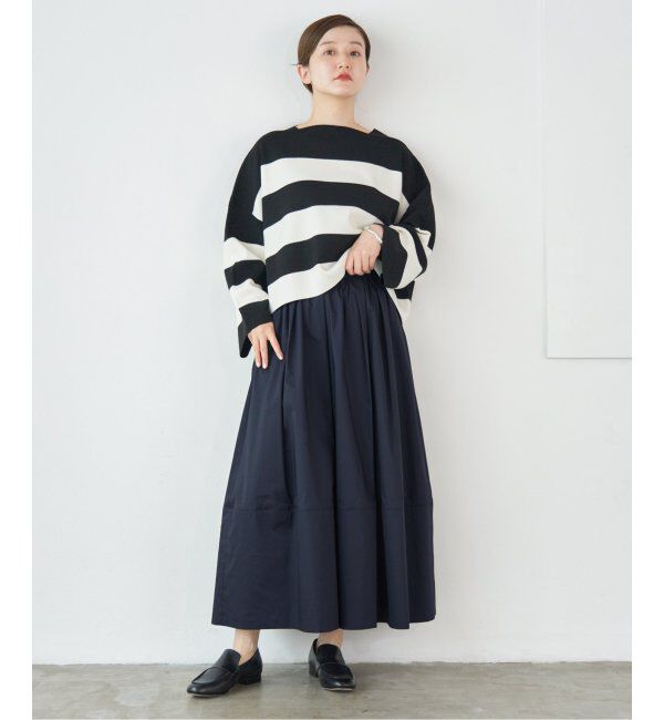 IENA「タフタトリミングスカート」|スカート|