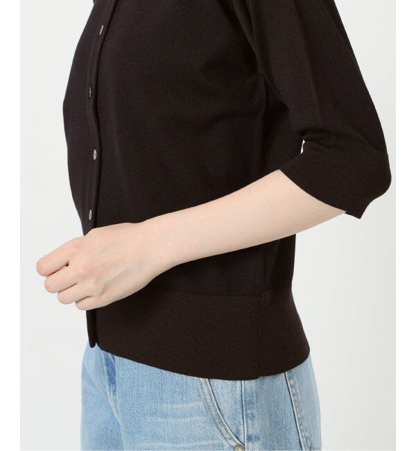 IENA「《WEB限定/追加4》LEVITAクルーカーディガン」|ニット・セーター|