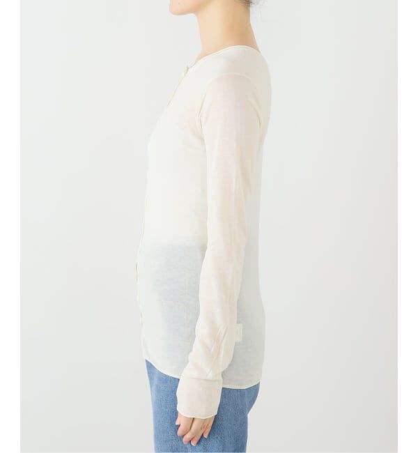 SLOBE IENA「《追加》コットンシルク2wayカーディガン」|カーディガン|