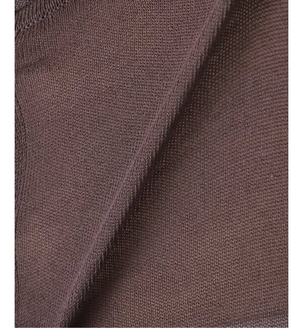 SLOBE IENA「《追加》コットンシルク2wayカーディガン」|カーディガン|