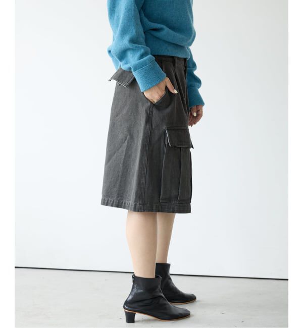 IENA LA BOUCLE「IENA LA BOUCLE コットンツイルワークハーフパンツ」|その他|